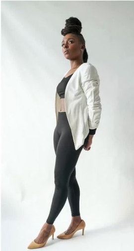 Jacket Blazer - Crop White